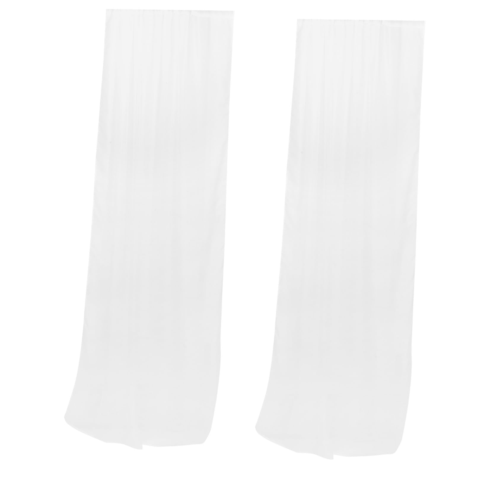 Cortinas semitransparentes para decorar la sala de estar CLISPEED pack de 2 paneles largos
