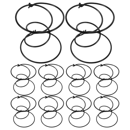 Abaodam Kit de Réparation de Ressorts de Canapé 10pcs en Acier Noir Structure Indépendante, Installation Facile pour Canapé et Fauteuil à Bascule à Usage Domestique ou Bureau