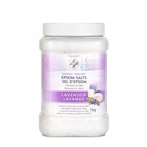 PSP Epsom Bath Salts Lavender Scented Epsom salts PSP Care - 1Kg