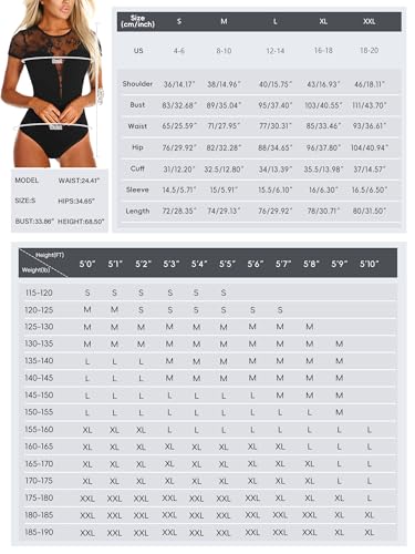 Lrady Women's Sheer Mesh Turtleneck Neck See Through Leotard Bodysuit Body Tops3