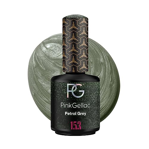 Pink Gellac 153 Petrol Grey Soak-Off UV/LED Gel Polish