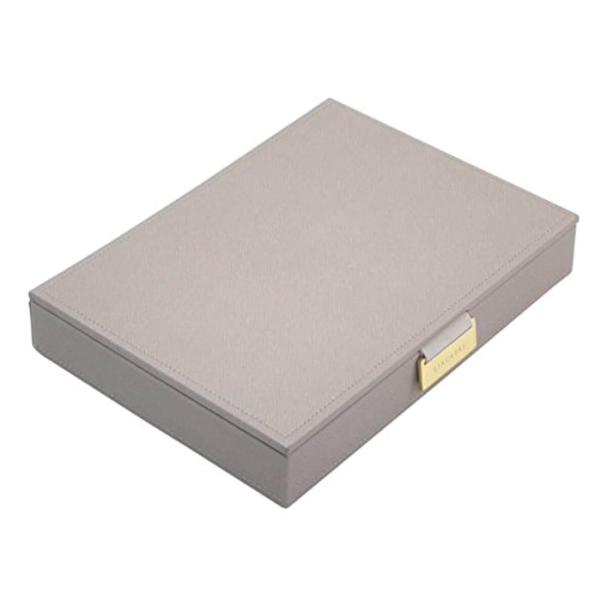 Classic Medium Jewellery Box Lid, Taupe