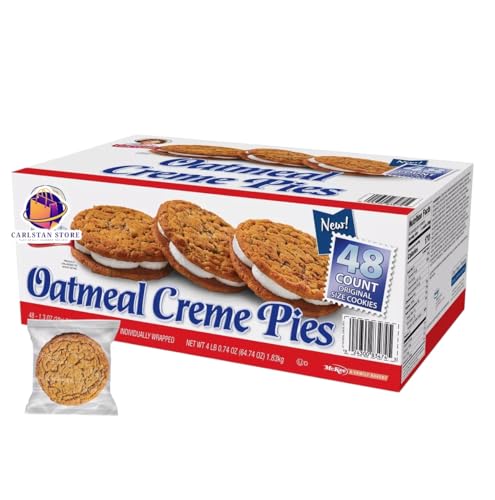 Little-''Debbie Oatmeal Creme Pies, Individually Wrapped Cookies, 48 Count