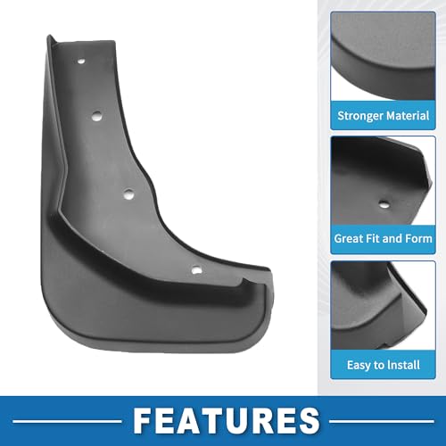 Image of Mud Flap Splash Guard with Mount Accessories Front & Rear Side Mud Guard for Ford Escape S Plus 2013-2014 (Set of 4)