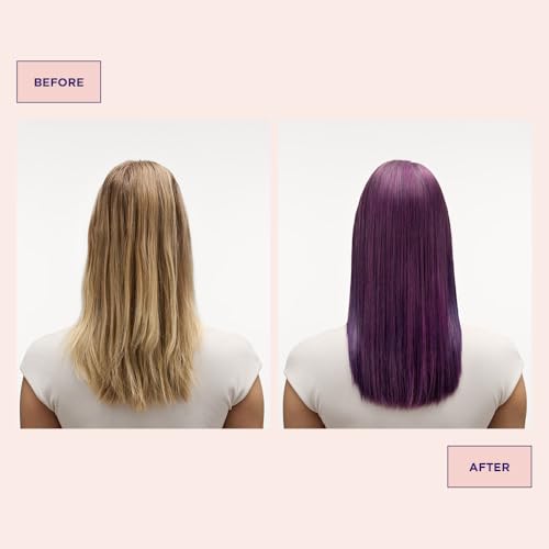 Foto von Maria Nila Colour Refresh, Vivid Violet 300 ml, Violette Haarmaske, Semi-permanente Pigmente, 100% vegan & sulfat-/parabenfrei