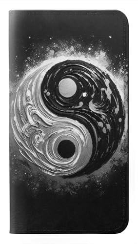 Étui en cuir Taoism Yin Yang pour iPhone 17 Pro Max housse premium