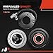 A-Premium Air Conditioner AC Compressor Clutch Kit Compatible with Scion FR-S FRS 2013-2016 & Subaru BRZ 2013-2020 & Toyota 86 2017-2020, 2.0L