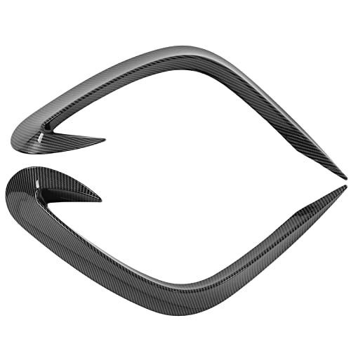 Fog lamp trim, cubierta estilo fibra de carbono para 2022+, con material ABS para durabilidad y protección miniatura 6