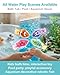 Imagen de Swimming Robot Fish Toy Electronic Pet Fish Bath Toy Interactive Colorful Cat Pool Toys Robotic Fishes with LED Light Waterproof Magic Water-Activated Glowing Swimming Fishes Luminous Function