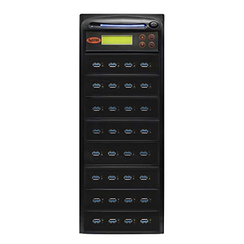 Image of Systor 1 to 31 USB 3.0 /3.1 Duplicator & Sanitizer 18GB /Min - SYS-USB30-31 | Standalone USB duplicator and sanitizer for flash memory drives with copier and storage drive eraser, speeds up to 300MB /sec.