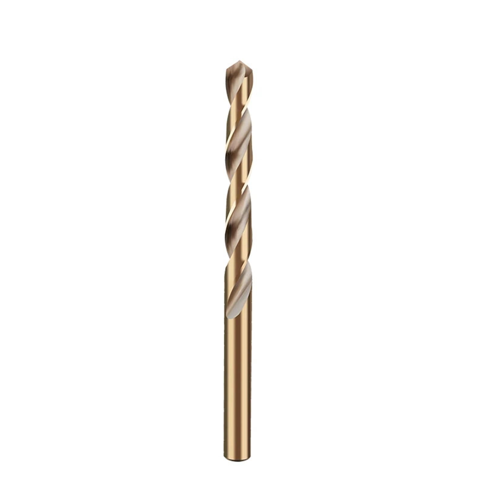 Juego de brocas helicoidales M35 2 filos for 8% cobalto for acero inoxidable, madera y metal broca(8.0mm)