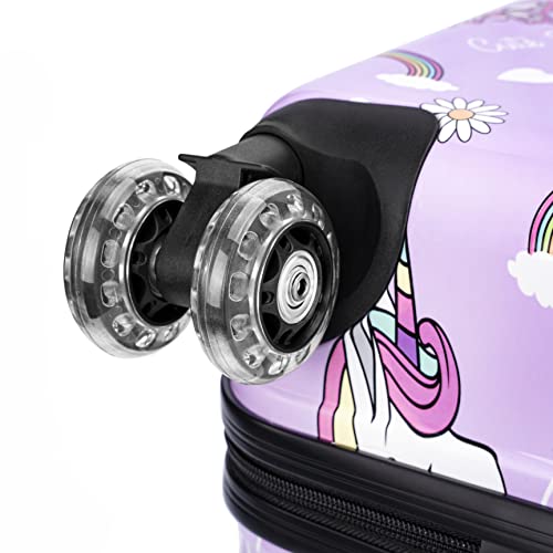 Younglingz Lil Flyer 20" Kid Ride On Suitcase Child Stroller Spinner Luggage (Glam) #TOP3