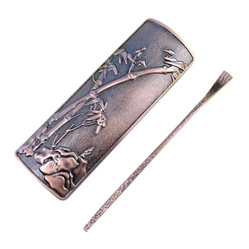DECHOUS Prepare Tea Style Kungfu Tea Scoop Shovel Kit Lightweight Alloy Tea Spoon Accessory