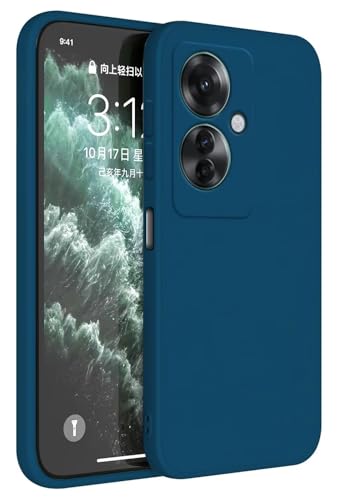 Topme Cover per OPPO Reno11 F 5G / OPPO Reno 11F 5G (6.7' Inches) Custodia Case, Protezione Della Pelle Della Custodia in Silicone Tpu - Blu zaffiro