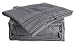 Simple Deluxe 1500 Series 4 Piece Microfiber Bed Sheet Set, Queen, Gray