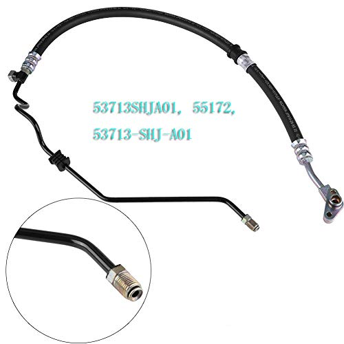 53713-Shj-A01,Power Steering Pressure Hose Assembly Fit Honda Odyssey V6 3.5L 2005 2006 2007 Power Steering Hose Pressure Line By Lucky Seven #TOP2