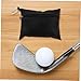 ifundom Golf Tee Holder Storage Bag Pu Material Zipper Pouch for Golf Tees Versatile Waist Hanging Design for Organized Storage