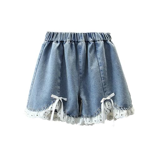 Pantalones cortos para niñas con cordón y bolsillos de 2 a 13 años