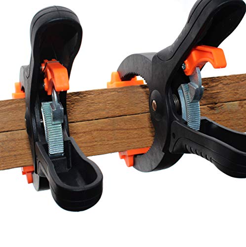 Tueascallk TS121-141JLJ 2 Pcs 10 Inch Heavy Duty Nylon Ratchet Spring Clamps thumb #5