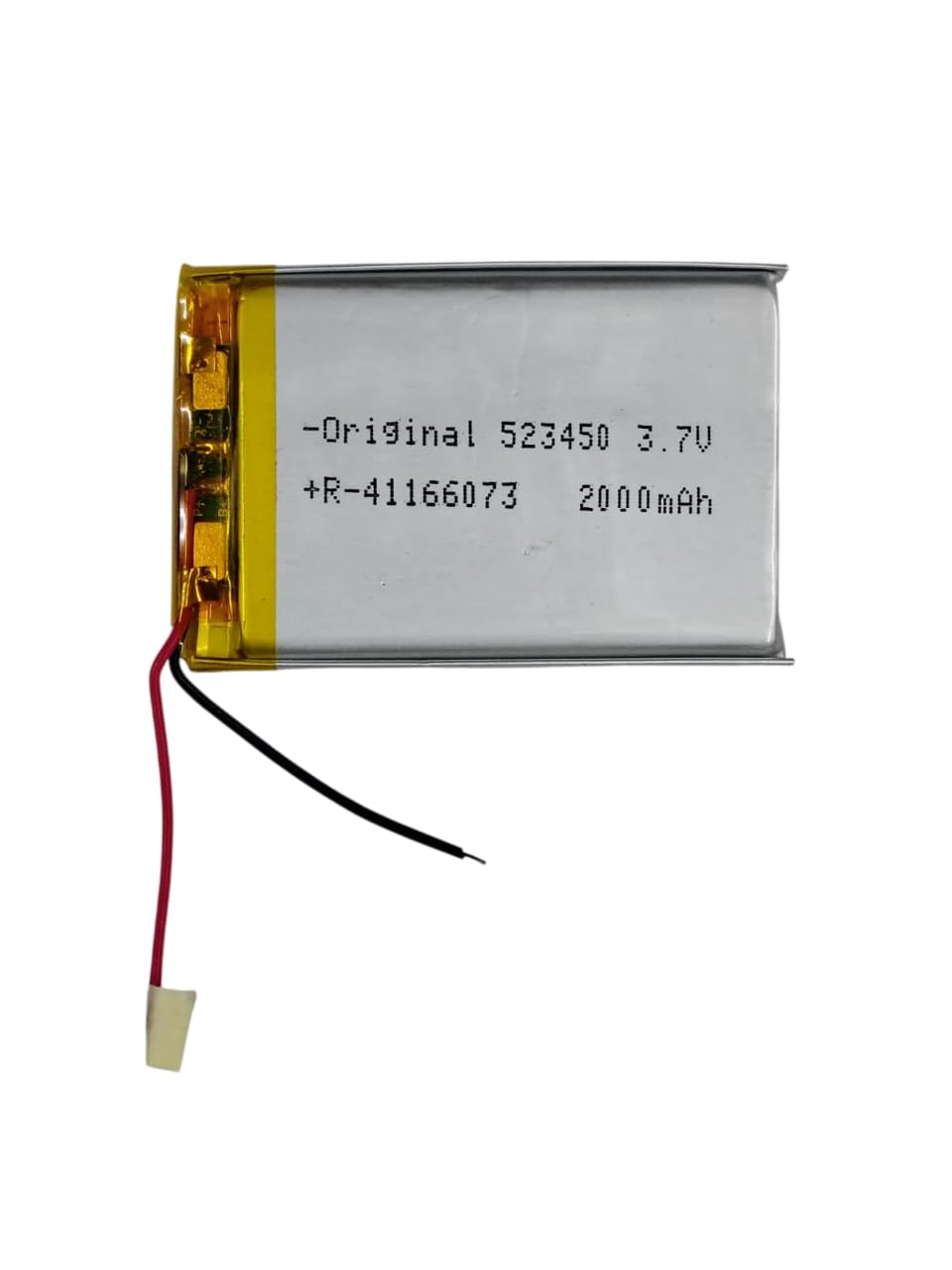 KP Original Battery 3.7V 2000mAH 2PIN Connector Lipo Rechargeable Battery Model KP-523450 | Lithium Polymer Battery for Bluetooth Speaker-image-41