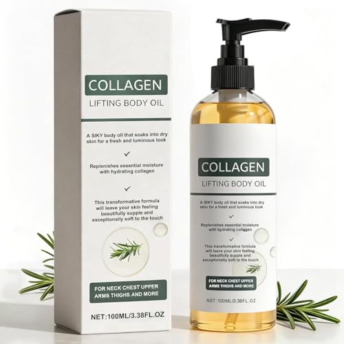 JNGBJBL Collagen Lifting Body Oil - Skin Tightening & Firming Oil for Crepey, Sagging Skin,...