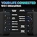 VisionTek VT1200DL USB-C Docking Station Dual 4K – 2X HDMI, 2X DisplayPort, 100W Power Passthrough, Universal Laptop Dock for Windows, MacBook, Chromebook