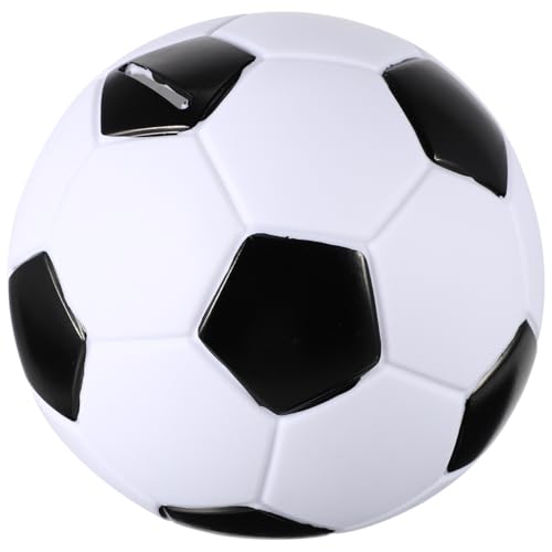 Piggy Bank for Kids, Football Piggy Bank for Boys Girls, Cartoon Coin Bank Football Shaped Money Box Match Game Decorations Football Themed Party Favors for Football Lover