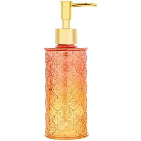 YunNasi Cut-Glass Soap Dispenser for Home Cover