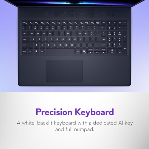 Image of Alienware 16 Aurora Gaming Laptop AC16250-16 inch WQXGA 120Hz Display, Intel Core 7-240H Processor, 16GB DDR5 RAM, 512GB SSD, NVIDIA GeForce RTX 5050 8GB Graphics, Windows 11 Home, Onsite Service - Blue