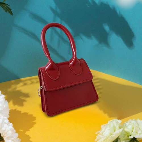 Image of VELURA SYDL Crossbody Bag Lady Women Cross Body Bag Wallet Casual Shoulder Bag for Beach Red|1 Mini Crossbody Bag|Clothing, Shoes & Accessories