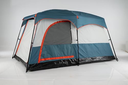 FANTASK Campingzelt für 4-6 Personen, großes Tunnelzelt mit Tragetasche für Camping, Zelt mit...