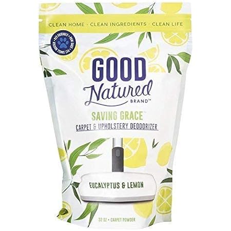 Amazon Com Good Natured Brand Saving Grace Carpet Upholstery Deodorizer Eucalyptus Lemon 32oz All Natural And Eco Friendly Safe For Families And Pet Health Personal Care