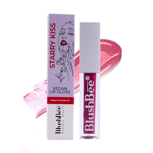 Image of Vegan Hydrating Glossy Lip Gloss | Lightweight, Waterproof, Long-Lasting Shine, Suitable For All Skin Types, Plumps & Protects, Lip Gloss For Women - Plum Pursuit - 2.5Ml