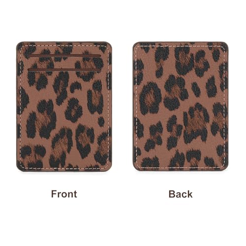 Image of Montana West X Wrangler Small Keychain Card Holder for Women Minimalist Thin Pocket Wallet Slim Mini Rfid Card Cases with Detachable Ultra Card Holder WG366-W118CF