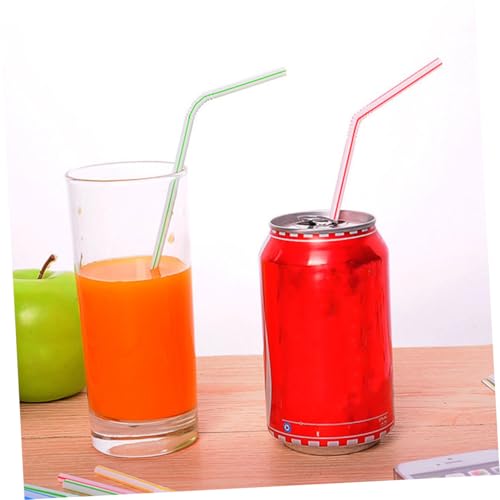600 pitillos plásticos flexibles descartables para fiesta miniatura 3