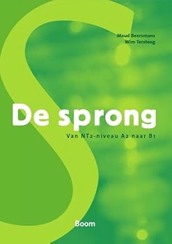 Paperback De sprong: van NT2-niveau A2 naar B1 (NT2 op maat) (Dutch Edition) [Dutch] Book