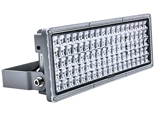 POWFUL 100W LED Strahler Flutlichter LED Flutlicht Außen 10000lm Superhelle Fluter 6500K IP67 Wasserfest Außenstrahler für Rasenflächen Hinterhof…