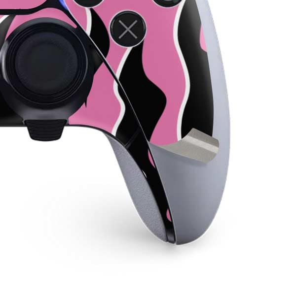 Skinit Decal Gaming Skin Compatible with PS5 DualSense Edge Pro Controller - Officially Licensed Pink Hair Anime Gamer Girl by Ivy Dolamore Design: Pink - NEONRT02