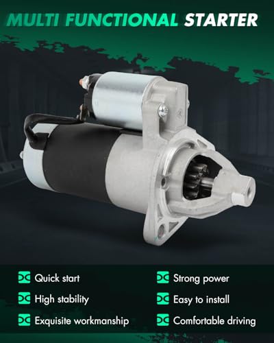 Image of SCITOO Starter Motor fit for Jeep for Grand Cherokee 5.2L 1993-1998,for Jeep for Grand Cherokee 5.9L 1998,for Jeep for Grand Wagoneer 5.2L 1993 Replacement Starter 113044