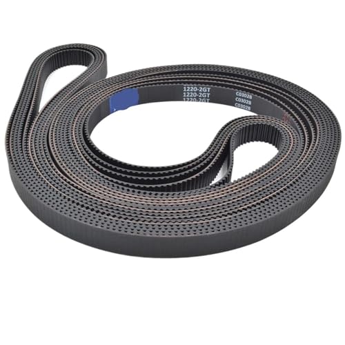 Courroie de distribution 2GT en caoutchouc haute densité 1240mm pour guidage linéaire stable