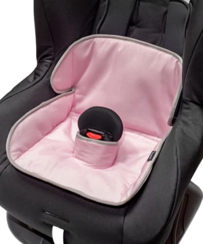 Image of Lynmark Potty Training Car Seat Protector Cover - Pee Protector, 1 Pk Pink | Waterproof Piddle Pads for Toddlers & Baby Universal Carseat - Washable Liner Mat for Spills, Nappy Leaks, Accidents