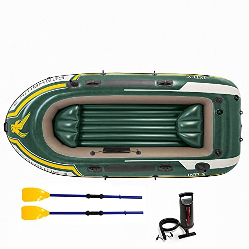 Botes Inflables para Adultos, Bote Inflable para Niños con Remos, Balsas para Kayak, Balsas Inflables Bote Inflable