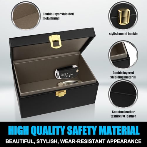 image for Diyife Faraday Box,Faraday Cage with 2 Faraday Pouches 2 Blocking Card