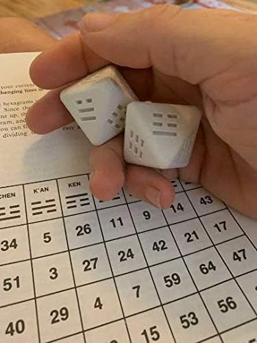 I Ching Meditation Dice 3D Printed