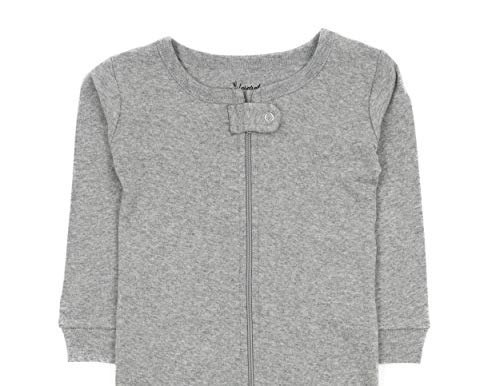 Leveret Kids Pajamas Baby Boys Girls Footed Pajamas Sleeper 100% Cotton Striped (Size 6-12 Months-5 Toddler)3