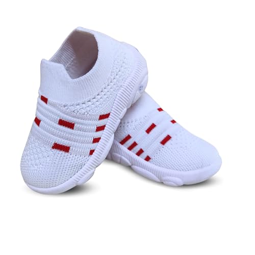Image of Infant Shoes for Baby Boys & Girls | Musical Sound Walking Shoes | First Walker Shoes for Toddlers | Lightweight Breathable Knit Sneakers | Soft Sole Comfortable Slip On Shoes for Newborns, Babies & Kids