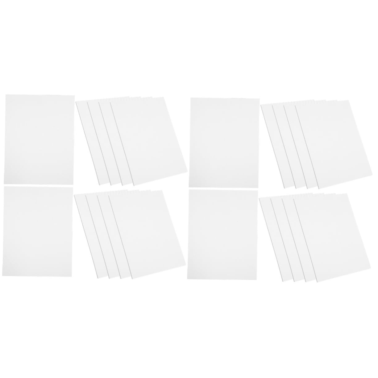 TEHAUX 20stücke Leere Schaumstoffplatten Hochdichte Foam Board Für Kunst -projekte Und Werbung Für Kreative Bastelarbeiten Und Dekorationen