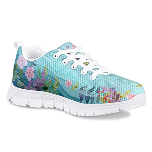 Yzaoxia Kids Girls Running Sneakers Sport Shoes Comfortable Walking Athletic Shoes Size 11-52