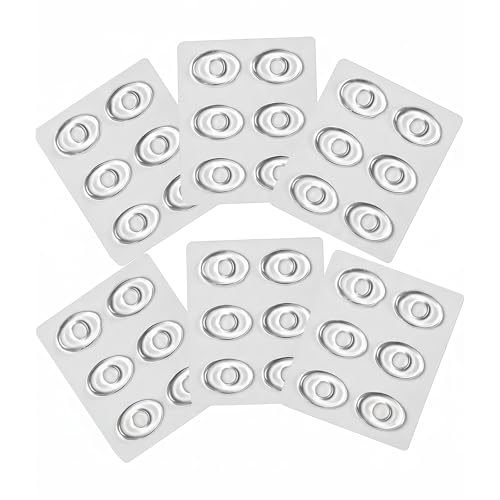 Image of 36PCS /6 Sheets Transparent Gel Oval Foot Corn Cushions Relief Rings Gel Pads Caps Self-Adhesive Anti-Friction Remover Shoes Stick Protector