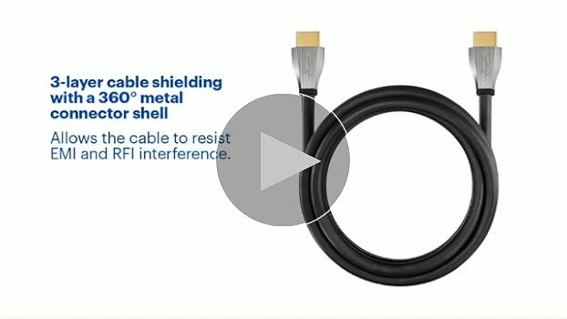 Amazon.com: Rocketfish 4 ft HDMI 18GBps Ultra HD 4Kx2K 1080p